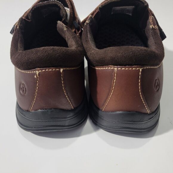 Anodyne 52 Mens Casual Dress Shoes Brown Leather sz 9 W wide  diabetic main image 9